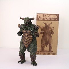 Pulgasauri The Iron Bull Deluxe 12-inch Soft Vinyl Figure Open Box Mondo Tees