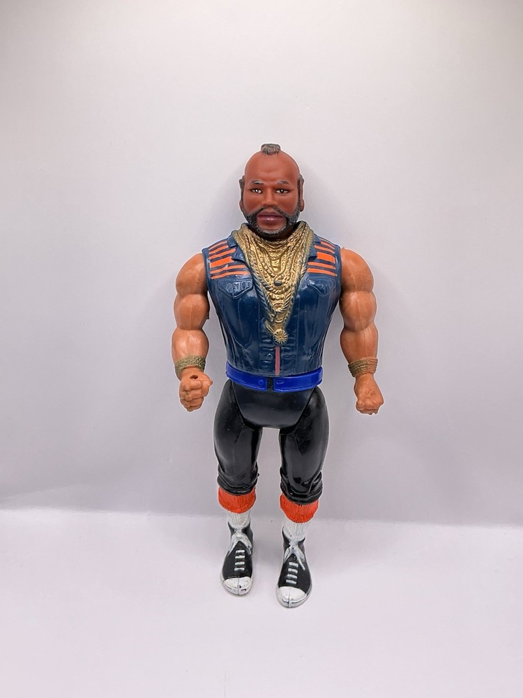 Vintage 1983 Mr. T 6″ Action Figure A-Team B.A. Baracus Cannell Galoob