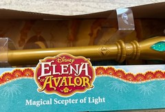 Disney Elena of Avalor MAGICAL SCEPTER OF LIGHT Power Wand Lights & Sounds NEW