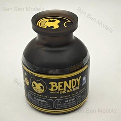 Assorted Blind Jar: Bendy and the Ink Machine Ink Slime w/Mystery Figure Head