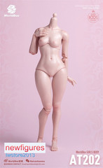 US Worldbox 1:6 AT202 Pale Skin Plump Hip 12 inch Female Action Figure Body Toys