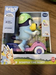 Bluey Scooter Time Vetch Interactive Toy Talks & Moves 3+ Years – NEW IN BOX