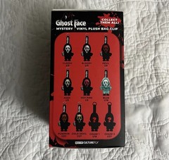 Ghost Face Mystery Vinyl Plush Bag Clip Blind Box Sealed!
