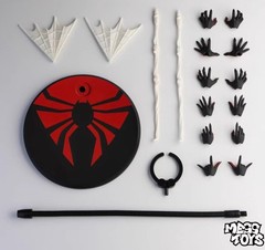 Pre-sale CT Toys Mess Toys Superior Spiderman Octopus Spider Action Figure Boxed