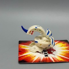 Bakugan Dragonoid 550G Pearl White Aquos B2 Battle Brawlers READ