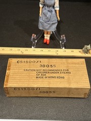 1972 MEGO Wizard of Oz 8” Dorothy & Toto With Mail Away Box