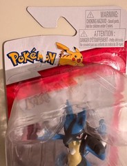 NIB Pokemon Battle Lucario Action Figure Pack Toy 3 1/2″