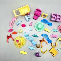 My Little Pony G4 Mixed Accessories Lot 37 Hats Wagon Bow Headbands Crowns Clips