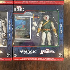 IN HAND! Marvel Legends Magic the Gathering SPIDER-MAN 6″ Hasbro Figure Set of 4