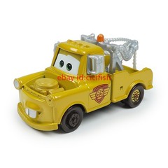 Mattel Disney Pixar Cars Toon Golden Tow Mater Diecast Car Alloy Toy Boy Gift