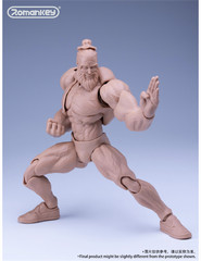 Romankey X COWL 1/12 UMS003 Yellow Flexible Muscular Male Action Figure Model