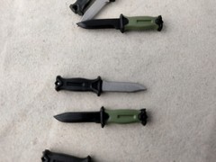 Tactical Knife Combat Dagger 1:12 Scale Weapon Action Figure Accessory Blade
