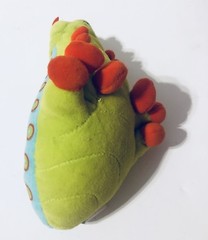 Disney A Bug’s Life Sound Heimlich Caterpillar Polyester Plush 8” Bean Bag
