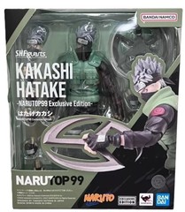Bandai Naruto NARUTOP99 Exclusive S.H.Figuarts Kakashi Hatake Action Figure