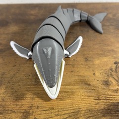 3D Printed Articulated 10″ Ocean Humpback Whale Fidget Sea Life