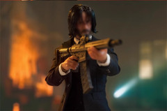 AT custom 1/12 John Wick Keanu Reeves &Kane Raymond 6″ Collectible Action Figure