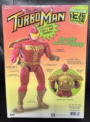 Funko Talking Turbo Man Deluxe 13.5″ Figure Jingle All the Way Exclusive NIB