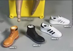 1/12 scale Men’s Shoes Work Boots Sneakers For 6” Male Figure PHICEN SHF ❶USA❶