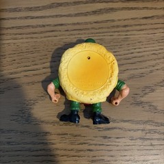VTG Food Fighters Major Munch 1988 Mattel Pink Donut Variation RARE! W/ Backpack