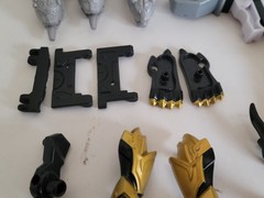 Mighty Morphin Power Rangers Bandai Lot Replacement Parts Accessories Armor