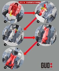 Heel, Filler Upgrade Kit For SS86 Thundercracker Accessories – GO Better 3D DIY