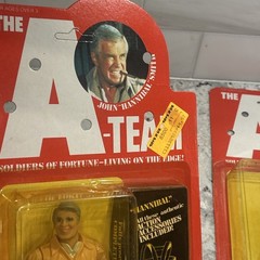 THE A TEAM 1983 GALOOB * HANNIBAL * MR. T * MURDOCK * TEMPLETON PECK * Toys R Us