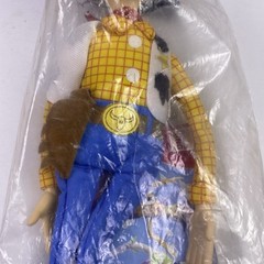 Vtg Burger King Toy Story Woody Doll Figurine ~11” 1995 Plastic/Fabric movie toy