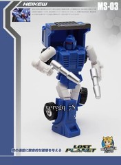MFT MS-03 MS03 Transforms Toys Pipes Action Figure 4″ Mini Scale Model Gifts NEW