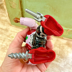 Vintage 1992 TMNT Mutatin’ Bebop Figure w Camera Shell Drill & Ooze Playmates