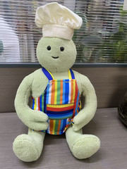 The Tiny Chef Show Plush 9.1In Tiny Chef Plushie Toy for TV Show Fans
