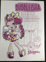 Bubbleisha – Shopkins Shoppies Mini Poster 8″ x 11″