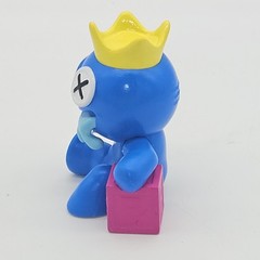 Rainbow Friends BLUE with Pink Block Mini Figure PhatMojo 2023 Series 1 Roblox