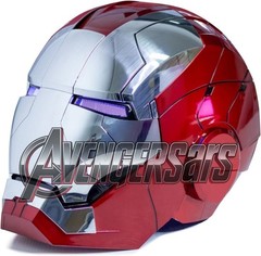 AUTOKING Iron Man MK5 Helmet Voice-control Mask for Kids Children’s Day Gift US