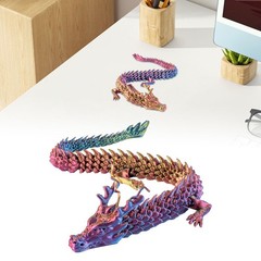 3D Printed Chinese Dragon Full Body Joints That Can Move Home Furnishings AE