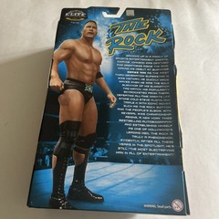 WWE Mattel Elite THE ROCK Wrestling Figure Ringside Collectibles Exclusive