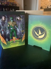 GREEN RANGER Ultimates Super7 Mighty Morphin Power Rangers MMPR Opened Complete