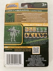Greenbrier Final Faction Alpha Team 1 Torn Cyberarms Action Figure Accessory Set