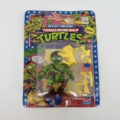 Raph The Green Teen Beret TMNT Mutant Military 1991 Playmates Figure NEW SEALED