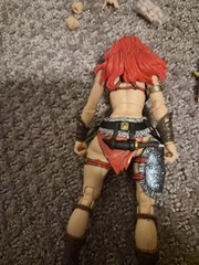 Custom Creations: Red Sonja Figure Fury Toys Female Body