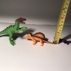 Lot Of 3 DINOSAUR FIGURES Toys Birthday Party Games Christmas Gift