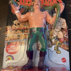 JAKE THE SNAKE ROBERTS LJN WWE WWF Series 3 *Black Card* IN HAND