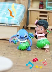 Authentic Top Toy Lilo & Stitch Happy Daily Series Blind Box 1 Random