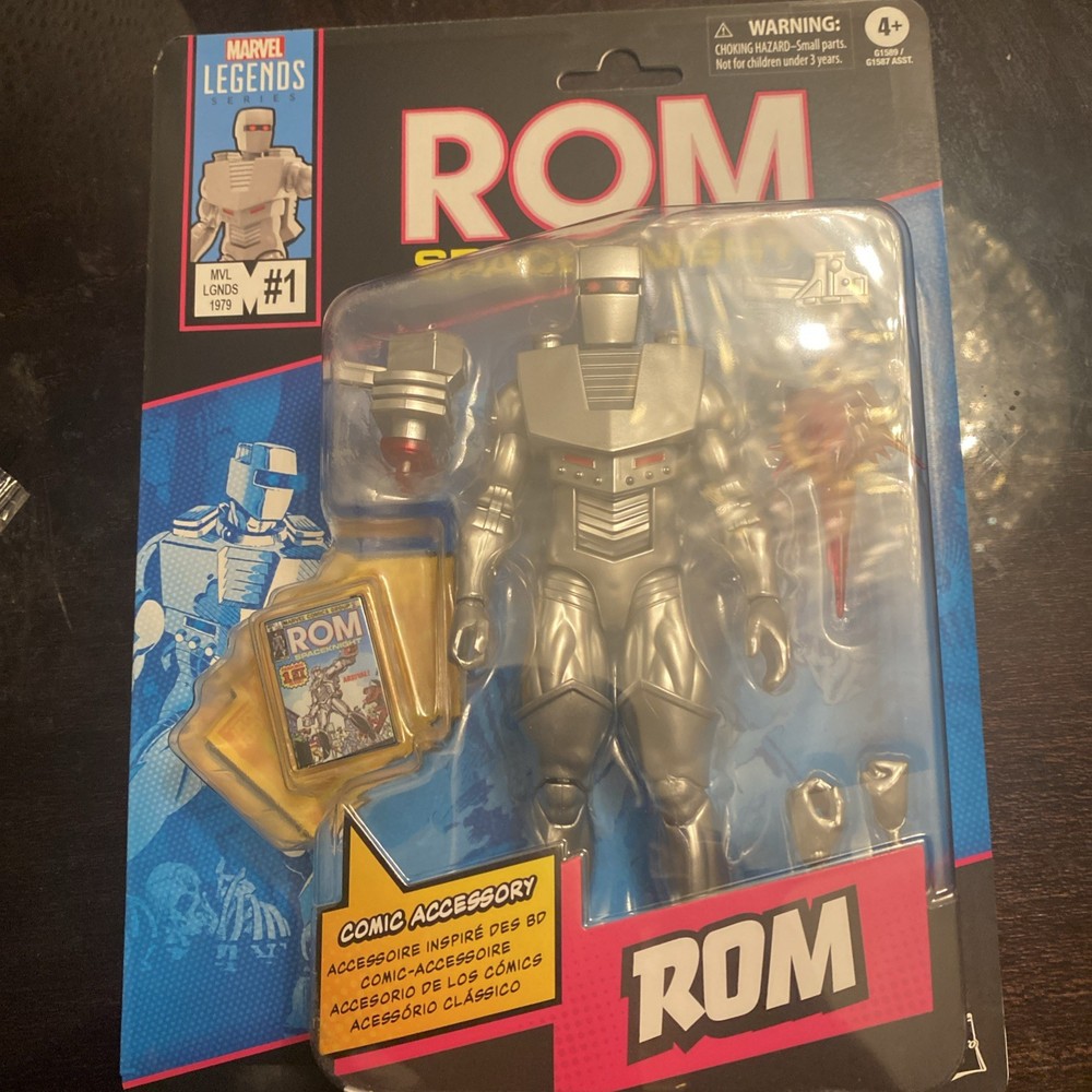 Marvel Legends Rom The Space Knight with ROM Mini-Comic action figure Mint & New