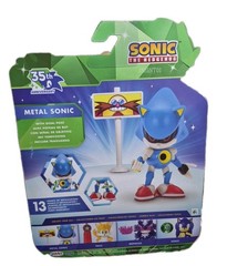 Sonic the Hedgehog 35th Anniversary Metal Sonic 4in Figure w/ Goal Post New