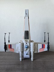 1988 Vintage Rare Star Wars POTF Glasslite Brazil 🇧🇷 X-Wing Asa-X Working