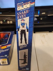 Vintage 1991 GI Joe Hall of Fame Snake Eyes Collector’s Edition Hasbro Boxed