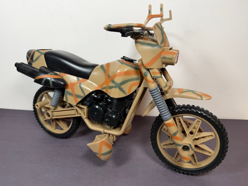 GI Joe ARMY RANGER ATTACK CYCLE 12″ Action Figure 1/6 Scale Motorcycle 2002