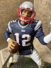 Mcfarlane Tom Brady New England Patriots Blue Jersey DIRTY VARIANT Series 11
