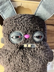 Fuggler Spin Master Funny Ugly 9″ Plush Rabid Rabbit Variant 2 – RARE RETIRED