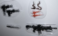 Marvel Legends SHIELD AGENT WEAPON LOT Knife Rifle Effects 6″ Figure Series
